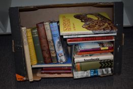 Travel. History and Scenery. Scandinavia. A carton.