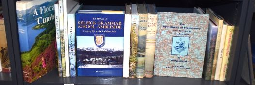 Lake District. History and Topography selection. Includes: Halliday's Flora of Cumbria (1997,
