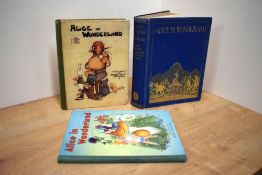 Children's/Illustrated. Lewis Carroll's Alice in Wonderland. Three editions; the Boots the