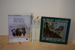 Natural History and Nature Art. A small selection, hardbacks in dust jackets. (5)