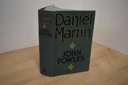 Literature. Fowles, John - Daniel Martin. London: Jonathan Cape, 1977. 1st edition. Signed by the