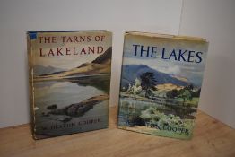 Lake District Art. W. Heaton Cooper. Two titles: The Lakes (1966, 1st) & The Tarns of Lakeland (