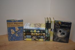 Natural History. Collins New Naturalist. A small selection, includes: no.36 Insect Migration (