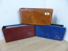 GB 1978-2023 MINIATURE SHEETS APX 180 UNMOUNTED MINT IN 3 ALBUMS 3 Albums of mini sheets dating from