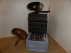 PAIR OF STEROFINDERS WITH APPROX 200 SLIDES, MIDDLE EAST & EUROPE PREDOMINATE Pair of