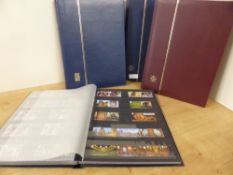 GB 1924-2023 LARGELY MNH COMMEMORATIVES COLLECTION IN 4 VOLUMES 4 Stockbooks with fine GB collection