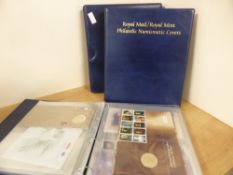 GREAT BRITAIN 1994-2007 NUMISMATICS COLLECTION OF 60 PNC's IN 3 VOLUMES 3 x Royal Mail albums with