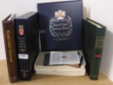 GB & WORLDWIDE COLLECTION IN 5 VOLUMES, 4 VOLUMES WITH SUBSTANTIAL GB GB Collection in 4 volumes,