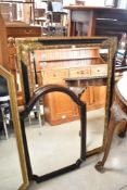 Two modern wall mirrors