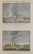 After M.Coote (engraver British 1758-1801) hand coloured engraving Picturesque views of the