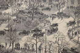 After Esther Brock Bird (American 1888-1950) a limited edition lithographic print 'Entrance to
