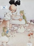After Cicely Mary Barker (British 1895-1973) a group of five coloured 'Flower Fairy' prints,