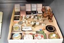 A group of Wade whimsies, to include a dog, elephant and horse, (13) sold together with cookery