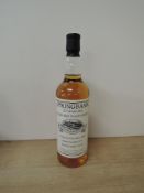 A bottle of Springbank 21 Year Old Single Malt Scotch Whisky, produced 16th June 1995, bottled