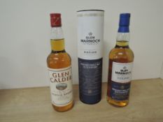 Two bottles of Whisky, Glen Marnoch Highland Single Malt Scotch, Limited Release in card tube and