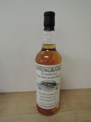 A bottle of Springbank 21 Year Old Single Malt Scotch Whisky, produced 16th June 1995, bottled