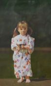 After Peter Blake (British b.1932) colour print 'Liberty Blake in a Kimono' facsimile signature,