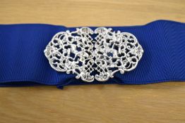 A 1960's silver nurses belt buckle, of traditional form and marked for London 1967, retaining its