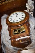 A 19th Century and later Anglo American wall clock , height approx. 70cm
