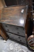A reproduction Regency style bureau