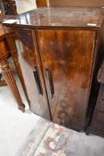 An early 20th Century side/TV cabinet