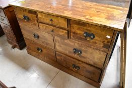A Laura Ashley multi drawer chest or sideboard, width approx. 124cm