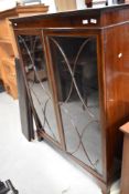 An Edwardian mahogany bookcase , approx width. 112cm