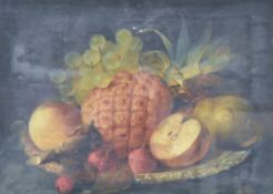 Artist unknown, Dutch school oil on canvas, possibly 18th century, within gilt slip and ornate