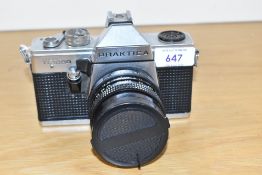 A Praktica Super TL1000 camera with Pentacon 1:2,8 29mm lens