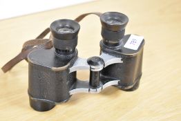A pair of Bausch & Lomb Opticians Military Stereo 6x 30 binoculars