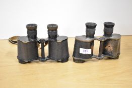 Two pairs of Ross of London Stereo Prism x6 binoculars