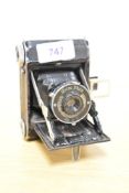 A Zeiss Ikon Ikanta folding camera