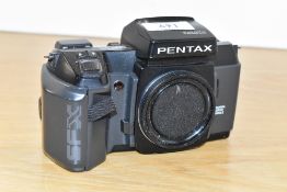 A Pentax SFX camera body
