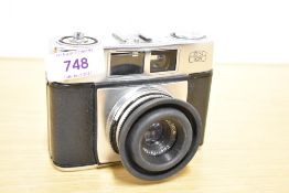 A Zeiss Ikon Contina camera with Color-Pantor 1:2,8 45mm lens