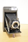 A Ross Ensign 'Snapper' folding camera
