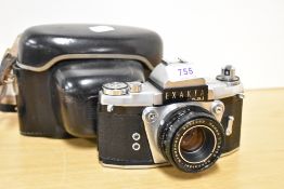 An Ihagee Exakta Real SLR camera with Xenon 1:1,9 50mm lens