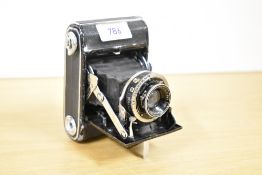 A Semi Prince folding camera with Schneider- Kreuznach Xenar 1:4,5 7.5cm lens