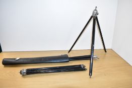 Three vintage tripods