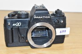 A Praktica BX20 camera body