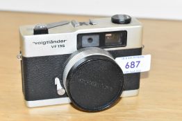 A Voigtlander VF135 camera with color-skoparex 1;2,3 40mm lens