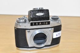An Ihagee EXA 1a camera body