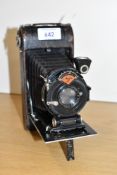An Agfa Dtandard folding camera