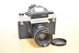 A Kiev 6C IIL medium format camera in case with 1:2,8 90mm lens