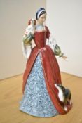 A Royal Doulton bone china limited edition figurine 'Anne Boleyn' HN 3232, by Pauline Parsons,