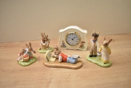 A Royal Doulton bone china exclusive 'On Line Bunnykins' figure DB 238 produced exclusively for