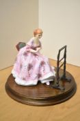 A Royal Doutlon limited edition bone china figurine 'Tapestry Weaving' HN 3048 from the Gentle