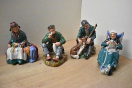 A group of four Royal Doulton bone china figures/figurines comprising 'The Master' HN 2325, '