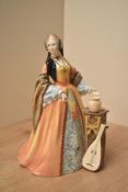 A Royal Doulton bone china limited edition figurine 'Jane Seymour' HN 3349, by Pauline Parsons,