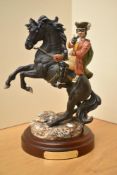 A Royal Doulton bone china limited edition figure 'Dick Turpin' HN 3272 modelled by Graham Tongue,