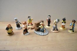 A Beswick Pottery Cat Band comprising 'Calypso Kitten' model number CC 2, 'Trad Jazz Tom' model